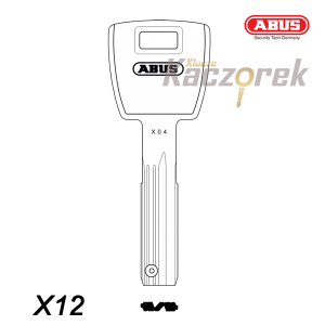 Abus 031 - surový klíč - pro vložky X12